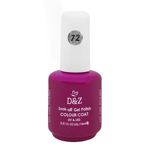 Esmalte D e Z Colorido Colour Cout Uv/led Gel Polish 72 15Ml (D e Z)