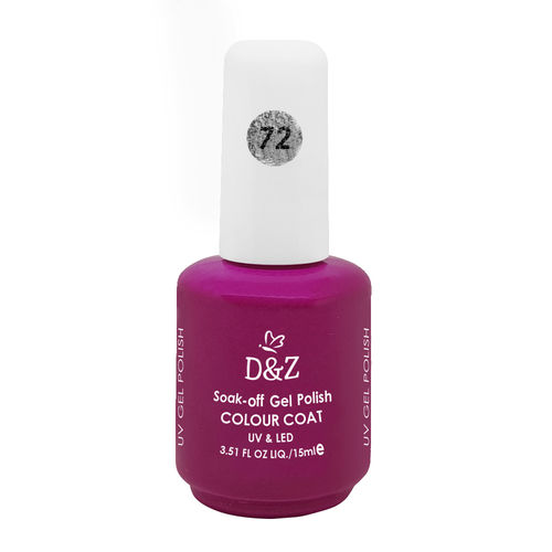 Esmalte D e Z Colorido Colour Cout Uv/led Gel Polish 72 15ml