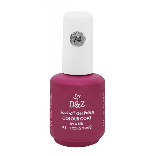 Esmalte D e Z Colorido Colour Cout Uv/led Gel Polish 74 15Ml (D e Z)