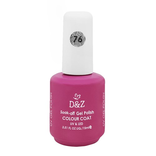 Esmalte D e Z Colorido Colour Cout Uv/led Gel Polish 76 15Ml (D e Z)
