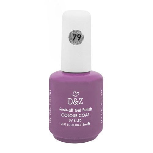Esmalte D e Z Colorido Colour Cout Uv/led Gel Polish 79 15Ml (D e Z)