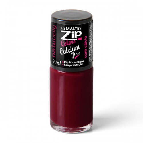 Esmalte Doce Desejo Zip Colours Calcium 9Ml Natubelly
