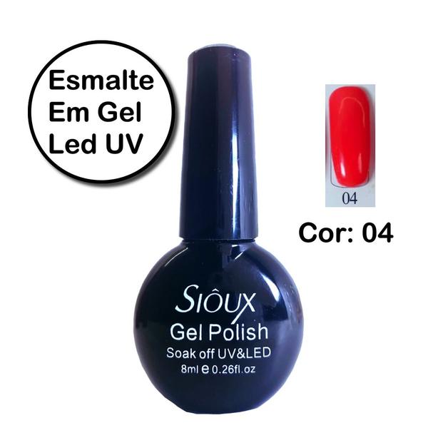 Esmalte em Gel LED UV Sioux Gecika COR 04 - Gécika
