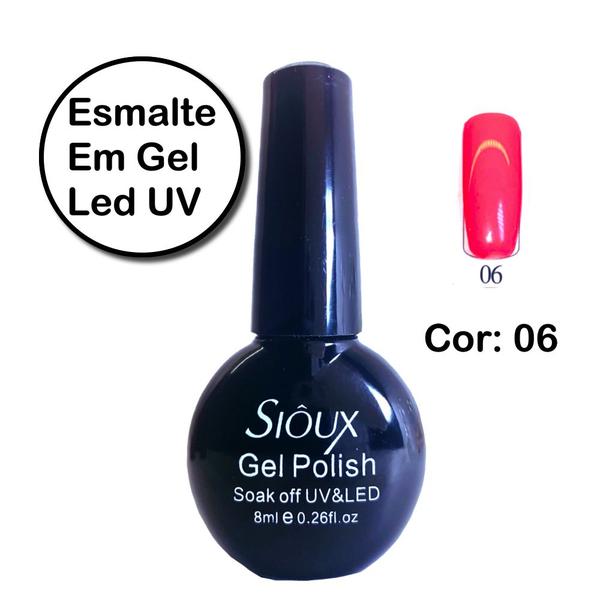 Esmalte em Gel LED UV Sioux Gecika COR 06 - Gécika