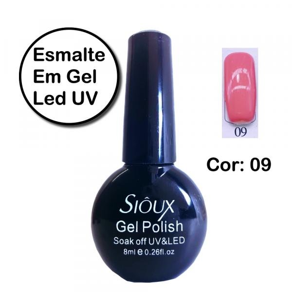 Esmalte em Gel LED UV Sioux Gecika COR 09 - Gécika