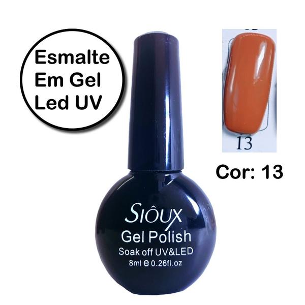 Esmalte em Gel LED UV Sioux Gecika COR 13 - Gécika