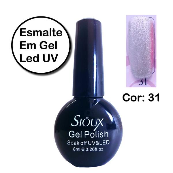 Esmalte em Gel LED UV Sioux Gecika COR 31 - Gécika