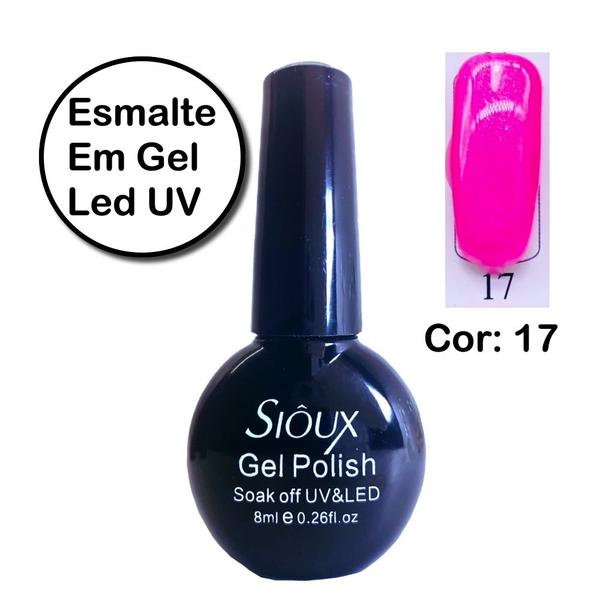 Esmalte em Gel LED UV Sioux Gecika COR 17 - Gécika