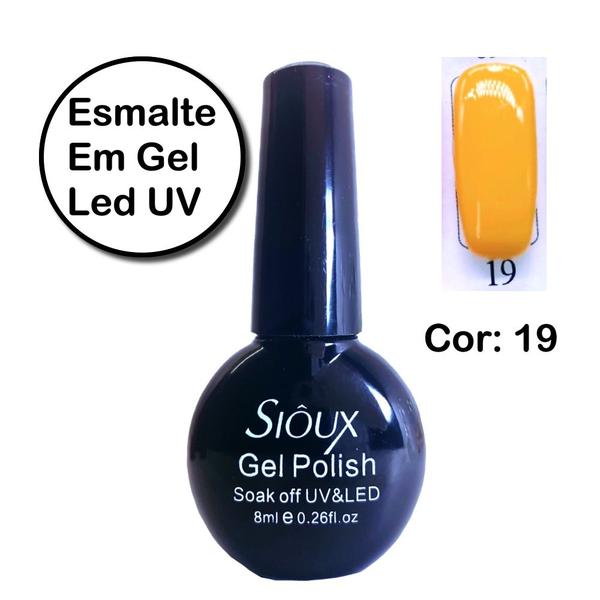 Esmalte em Gel LED UV Sioux Gecika COR 19 - Gécika