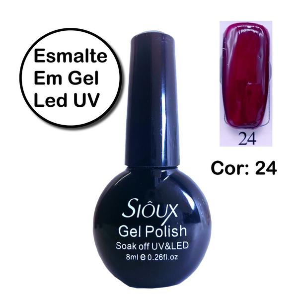 Esmalte em Gel LED UV Sioux Gecika COR 24 - Gécika