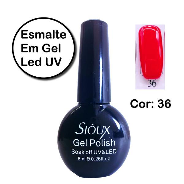 Esmalte em Gel LED UV Sioux Gecika COR 36 - Gécika