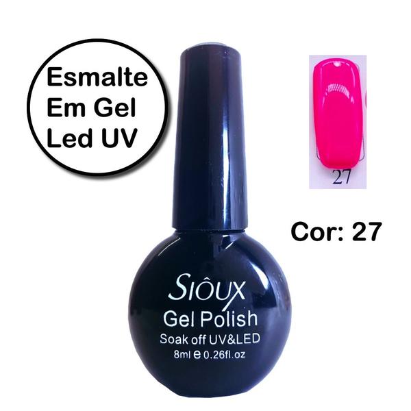 Esmalte em Gel LED UV Sioux Gecika COR 27 - Gécika