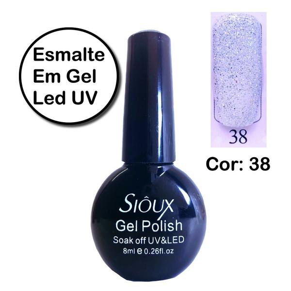 Esmalte em Gel LED UV Sioux Gecika COR 38 - Gécika