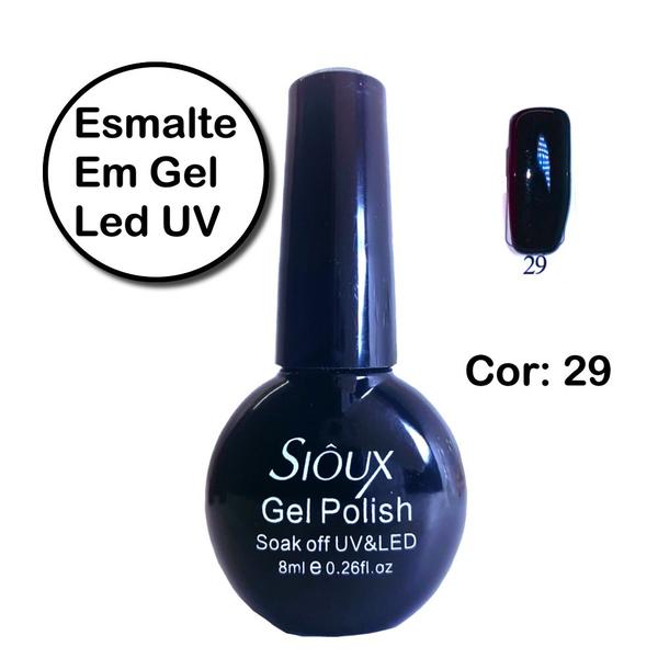 Esmalte em Gel LED UV Sioux Gecika COR 29 - Gécika