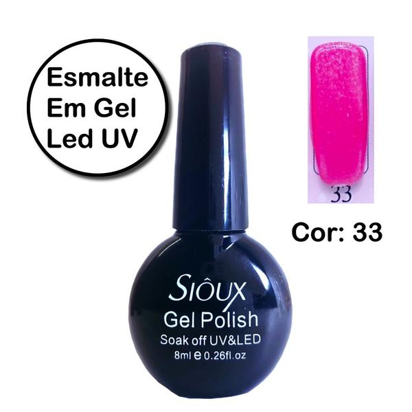 Esmalte em Gel LED UV Sioux Gecika COR 33 - Gécika