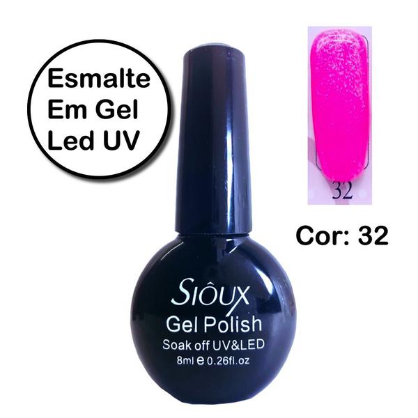 Esmalte em Gel LED UV Sioux Gecika COR 32 - Gécika