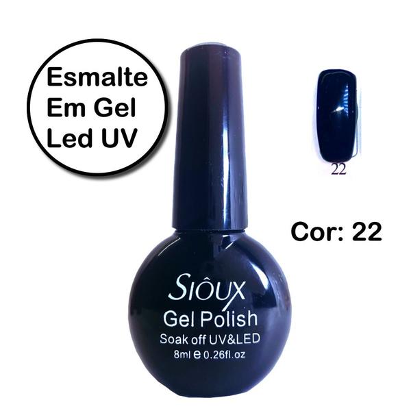 Esmalte em Gel LED UV Sioux Gecika COR 22 - Gécika