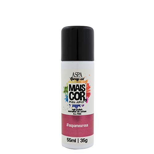 Esmalte em Spray Meu Rosa - Aspa Spray On 55ml