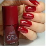 Esmalte Gel Effect Polish - Vermelho Intenso Bella Brazil 8ml