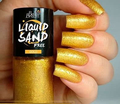 Esmalte Gel Liquid Sand Bella Brazil - Bellabrazil