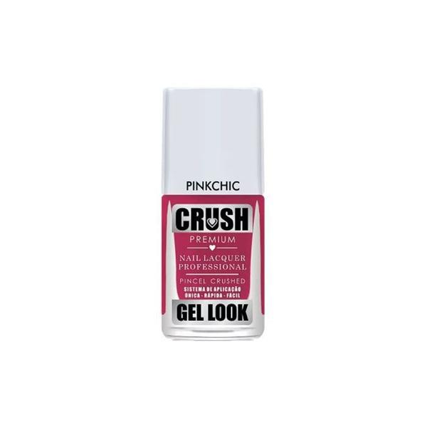 Esmalte Gel Look Premium Cor Pinkchic Crush 9ml - Cosméticos na Internet