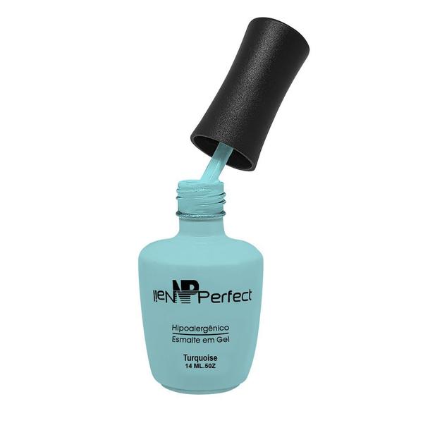 Esmalte Gel Nail Perfect Hipoalergênico Turquoise 5519 14ml