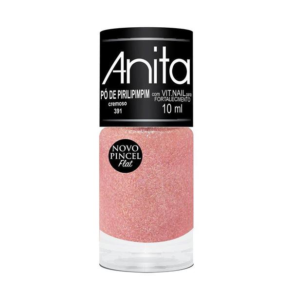 Esmalte Glitter Anita 10ml - Pó Limpimpim
