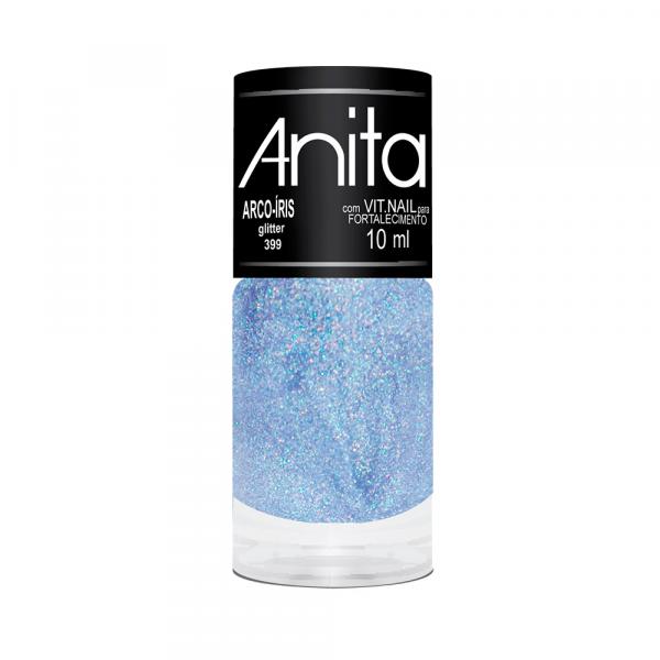 Esmalte Glitter Arco-Íris 10ml - Anita