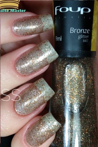 Esmalte Glitter Bronze - Foup 8ml