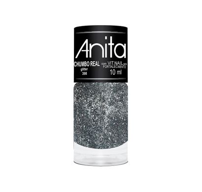 Esmalte Glitter Chumbo Real 10ml - Anita