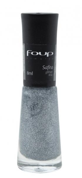 Esmalte Glitter Safira - Foup 8ml