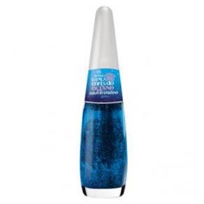 Esmalte Impala Glitter Azul Cristalino 7,5ml - AZUL