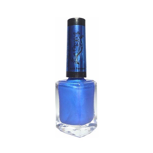 Esmalte La Femme Carimbo Nail Art Azul Perolado