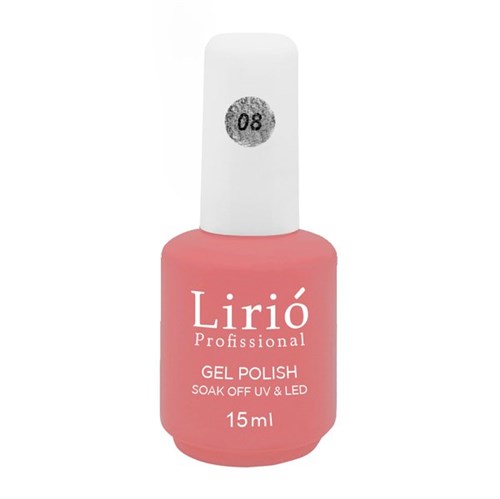 Esmalte Lirio Colorido Colour Cout Uv/led Gel Polish 08 15Ml (Lirio)
