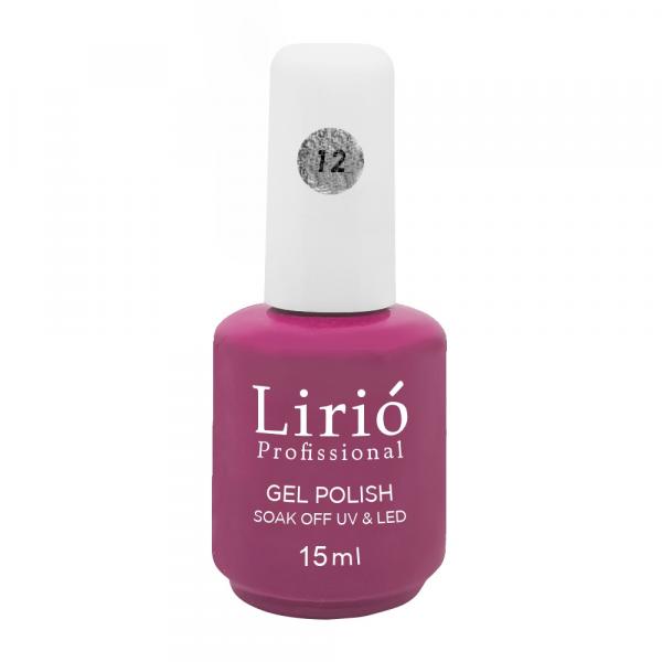 Esmalte Lirio Colorido Colour Cout Uv/Led Gel Polish 12 15ml - D e Z