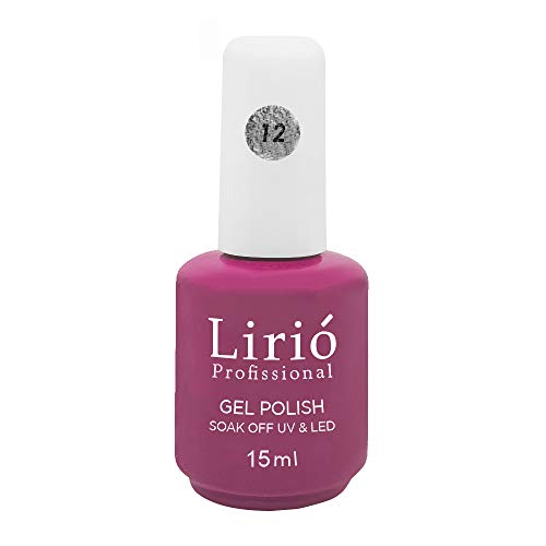 Esmalte Lirio Colorido Colour Cout Uv/Led Gel Polish 12 15ml
