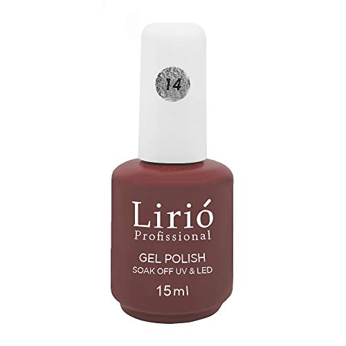 Esmalte Lirio Colorido Colour Cout Uv/Led Gel Polish 14 15ml