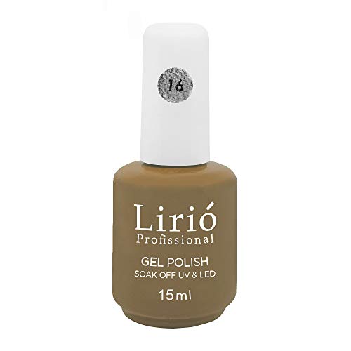 Esmalte Lirio Colorido Colour Cout Uv/Led Gel Polish 16 15ml