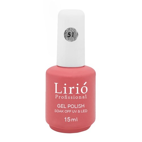 Esmalte Lirio Colorido Colour Cout Uv/led Gel Polish 51 15Ml (Lirio)