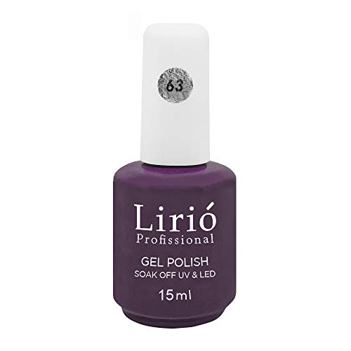 Esmalte Lirio Colorido Colour Cout Uv/Led Gel Polish 63 15ml