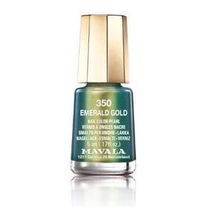 Esmalte Mavala Mini Color - 350 - Emerald Gold