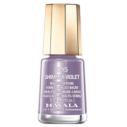 Esmalte Mini Color Arabesque Collection 5ml Mavala 195 Shimmer Violet