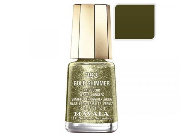 Esmalte Mini Color Jewel Collection - Cor Gold Shimmer - Mavala