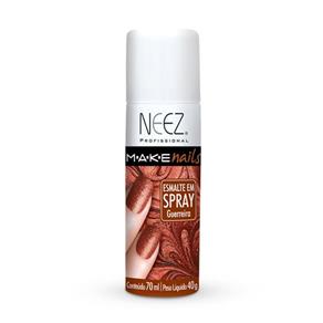 Esmalte Neez Perolado Spray 70ml - Cobre Guerreira