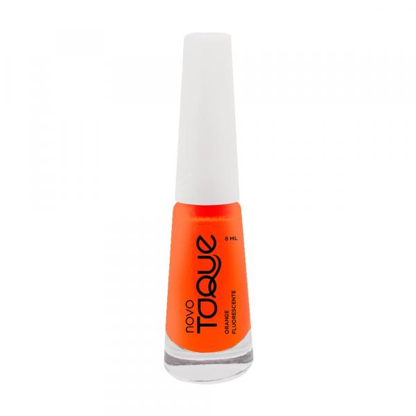 Esmalte Novo Toque Fluorescente - Orange 8ml
