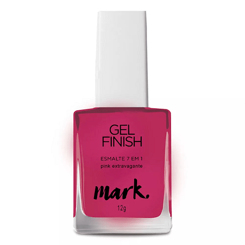 Esmalte Pink Extravagante 7 em 1 - Mark Gel Finish Avon