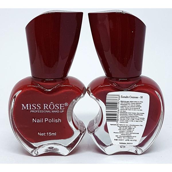 Esmalte Profissional Miss Rose 50 13ml