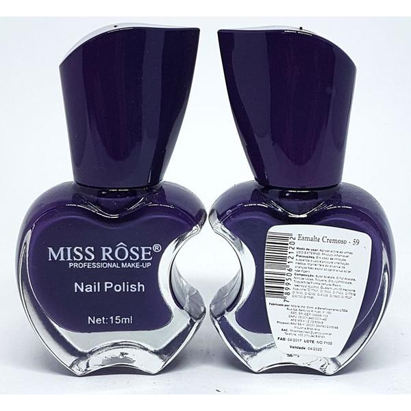 Esmalte Profissional Miss Rose 59 15ml