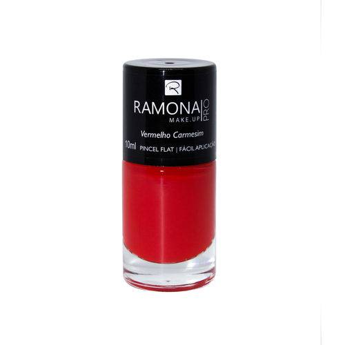 Esmalte Ramona PRO Cremoso - Vermelho Carmesim 10ml
