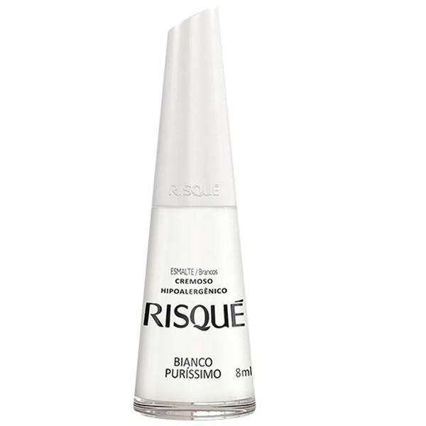 Esmalte Risque 8ml Bianco Puríssimo - Cosmed Ind. Cosm. e Med. S/A